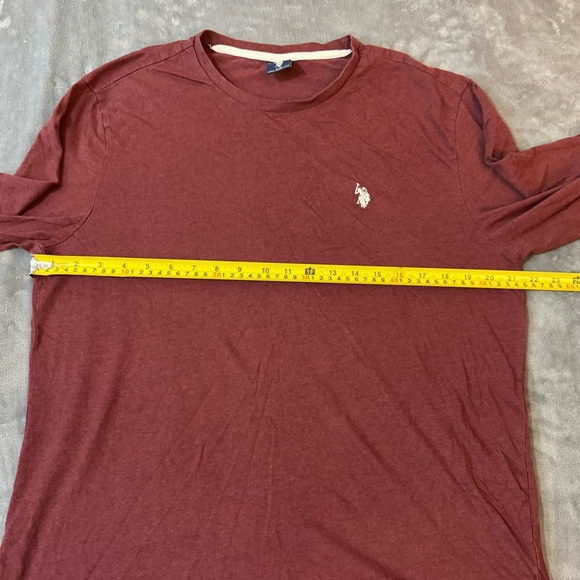 U.S. Polo Assn. Men's Long Sleeve Tee - Maroon
#1293 - Picture 3 of 7